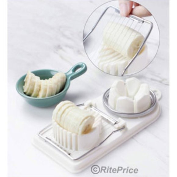 2 In 1 Stainless Steel Boiled Egg Slicer Mushroom Tomato Kitchen Choper (1 Pack) - Picture 6 of 10